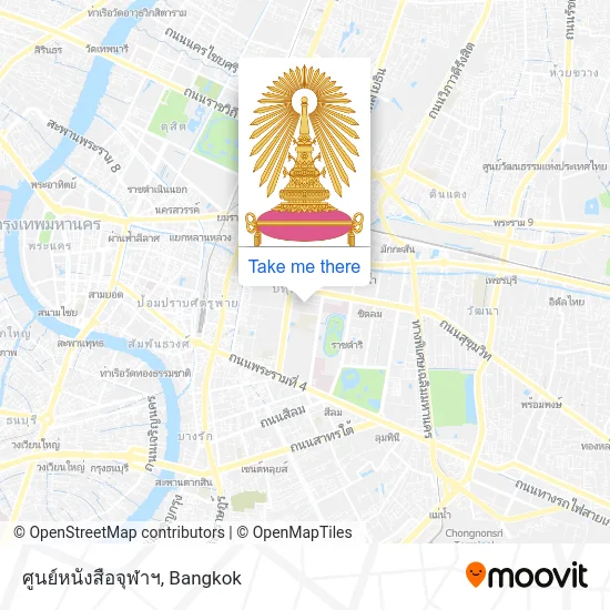 ศูนย์หนังสือจุฬาฯ map