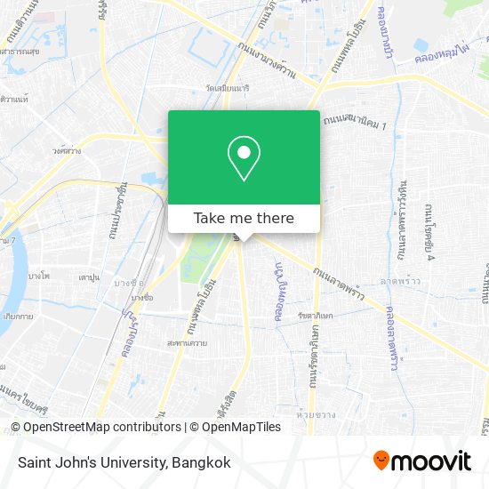 Saint John's University map