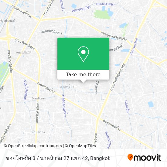 ซอยโอษธิศ 3 / นาคนิวาส 27 แยก 42 map