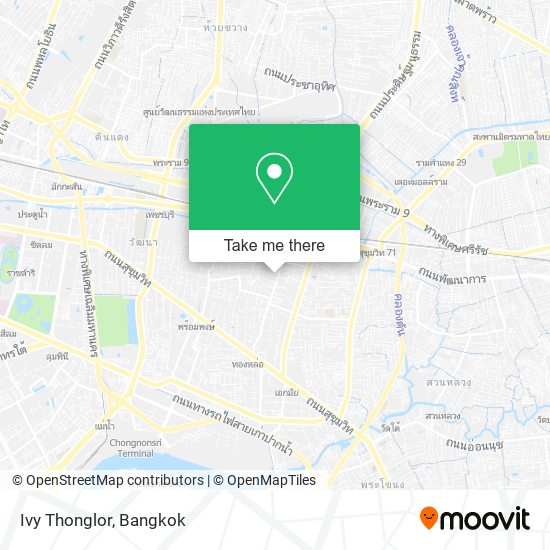 Ivy Thonglor map