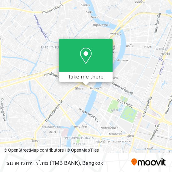 ธนาคารทหารไทย (TMB BANK) map