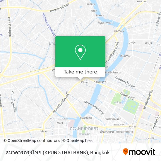 ธนาคารกรุงไทย (KRUNGTHAI BANK) map