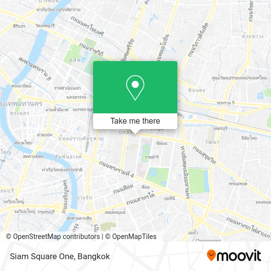 Siam Square One map