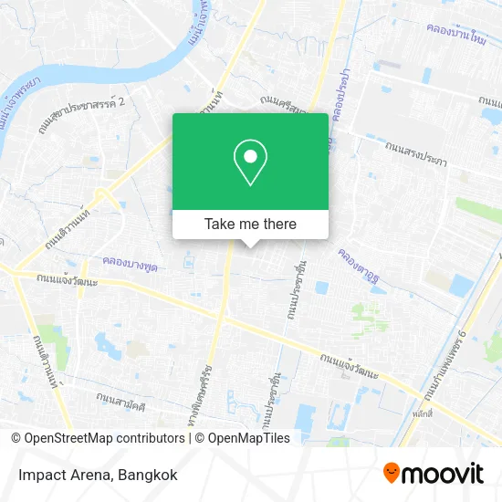 Impact Arena map