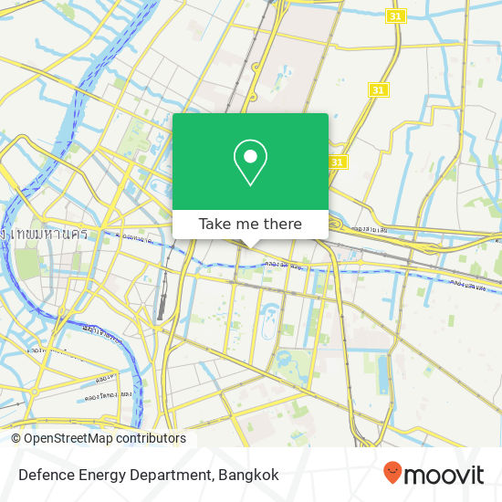 Defence Energy Department map