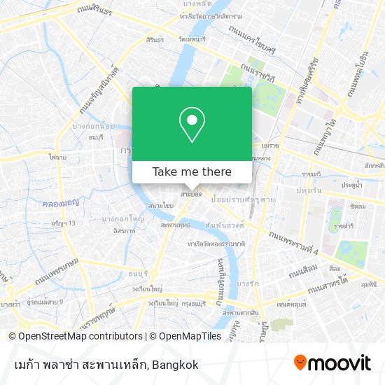 เมก้า พลาซ่า สะพานเหล็ก map