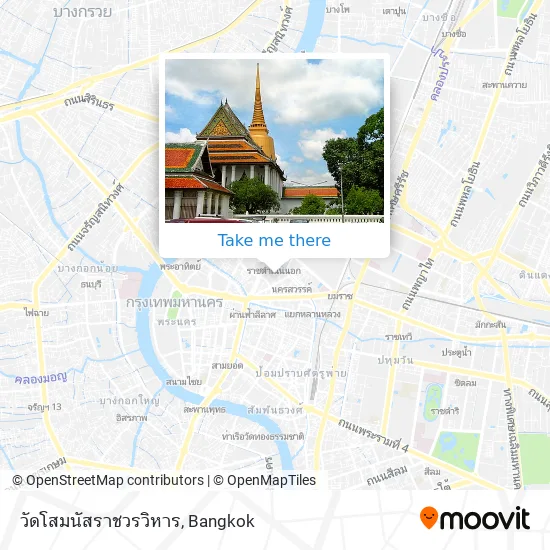 วัดโสมนัสราชวรวิหาร map