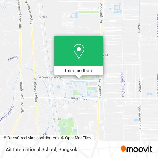 Ait International School map