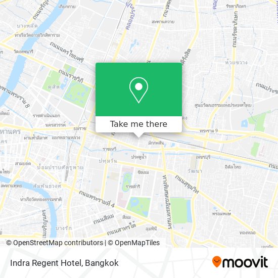 Indra Regent Hotel map