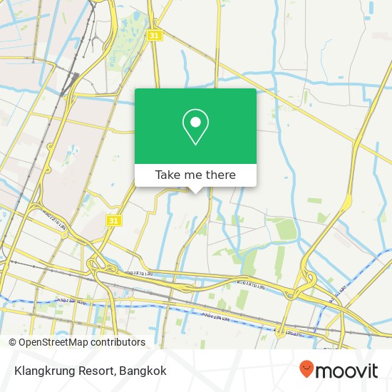 Klangkrung Resort map