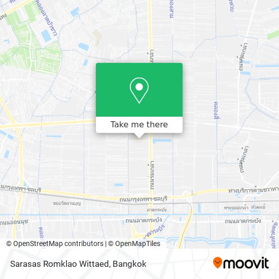 Sarasas Romklao Wittaed map