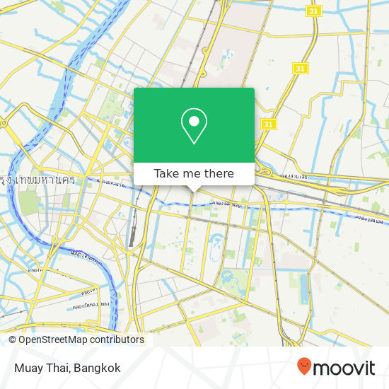 Muay Thai map