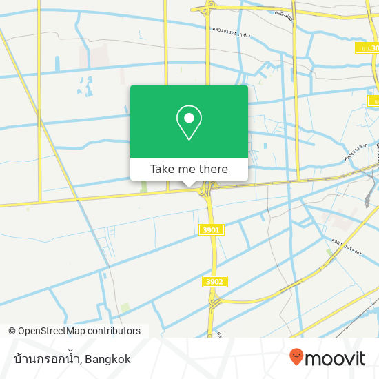 บ้านกรอกน้ำ map