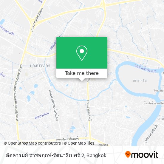 ลัดดารมย์ ราชพฤกษ์-รัตนาธิเบศร์ 2 map