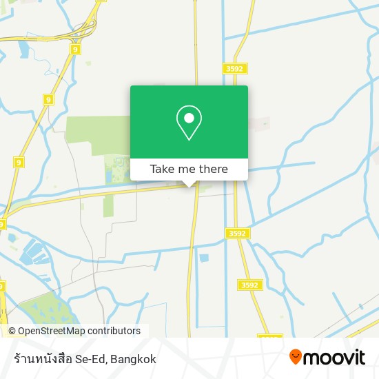 ร้านหนังสือ Se-Ed map