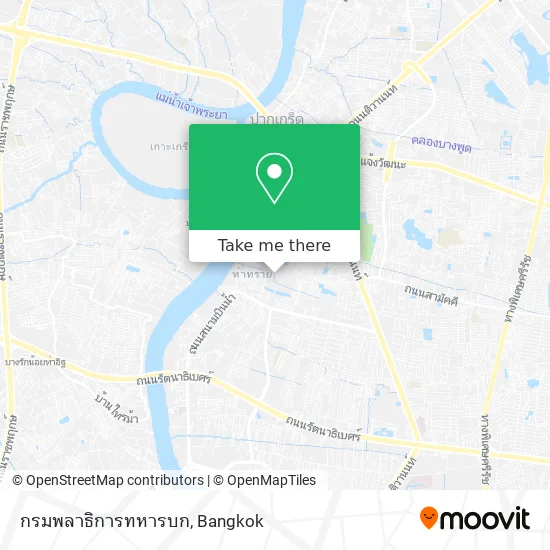กรมพลาธิการทหารบก map