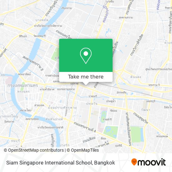 Siam Singapore International School map