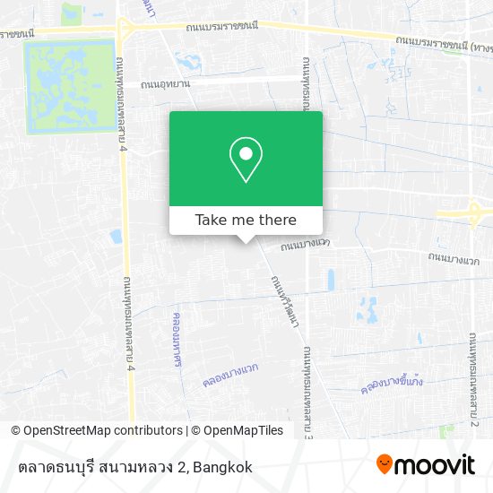 ตลาดธนบุรี สนามหลวง 2 map