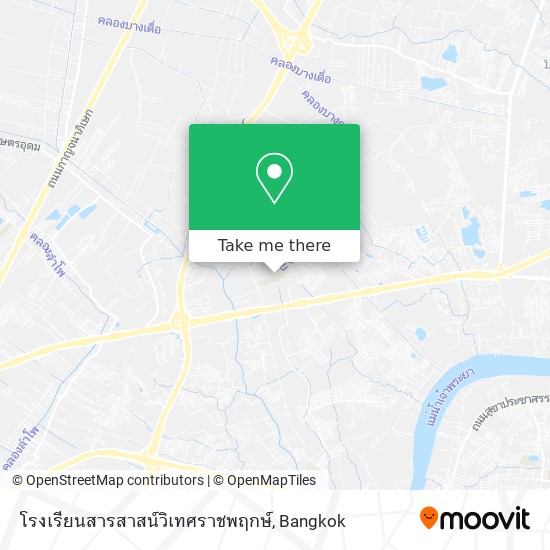 โรงเรียนสารสาสน์วิเทศราชพฤกษ์ map