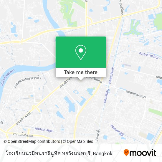 โรงเรียนนวมิทนราชินูทิศ หอวังนนทบุรี map