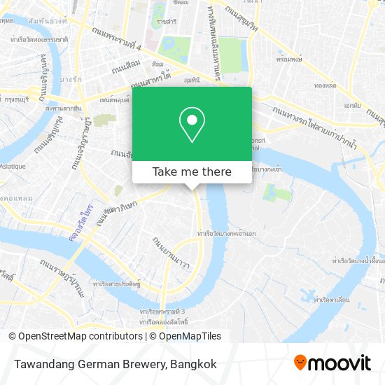 Tawandang German Brewery map