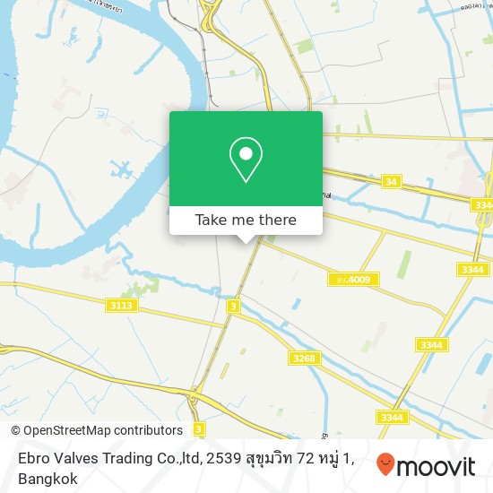 Ebro Valves Trading Co.,ltd, 2539 สุขุมวิท 72 หมู่ 1 map