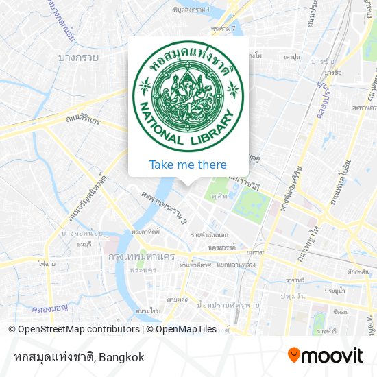 หอสมุดแห่งชาติ map