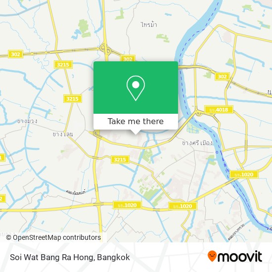 Soi Wat Bang Ra Hong map