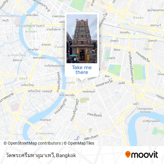 วัดพระศรีมหาอุมาเทวี map