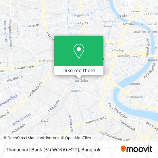 Thanachart Bank (ธนาคารธนชาต) map