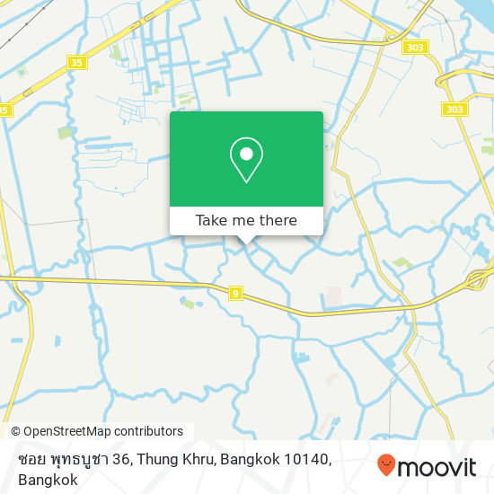 ซอย พุทธบูชา 36, Thung Khru, Bangkok 10140 map