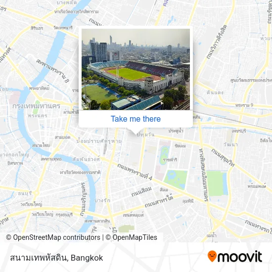 สนามเทพหัสดิน map