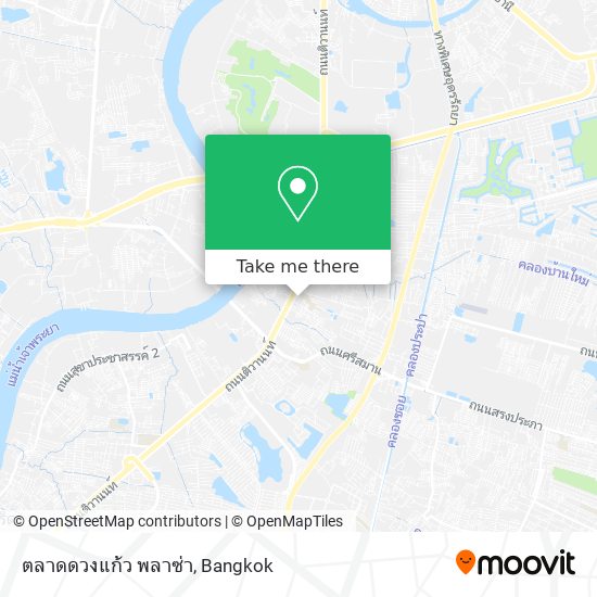 ตลาดดวงแก้ว พลาซ่า map