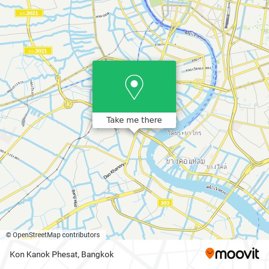 Kon Kanok Phesat map