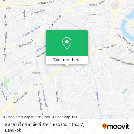 ธนาคารไทยพาณิชย์ สาขา พระราม 2 (กม. 7) map