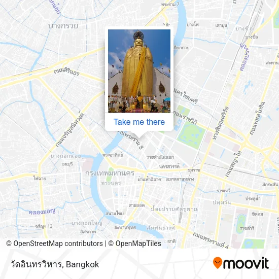 วัดอินทรวิหาร map