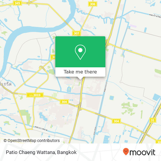 Patio Chaeng Wattana map