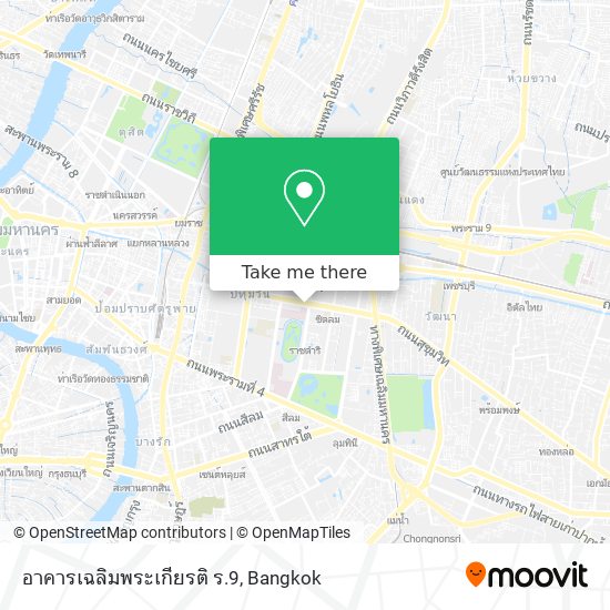 อาคารเฉลิมพระเกียรติ ร.9 map