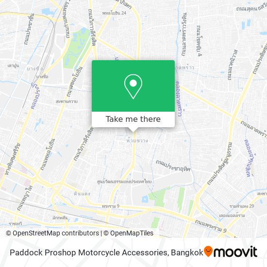 Paddock Proshop Motorcycle Accessories map