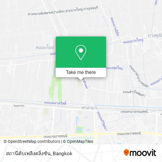 สถานีดับเพลิงตลิ่งชัน map