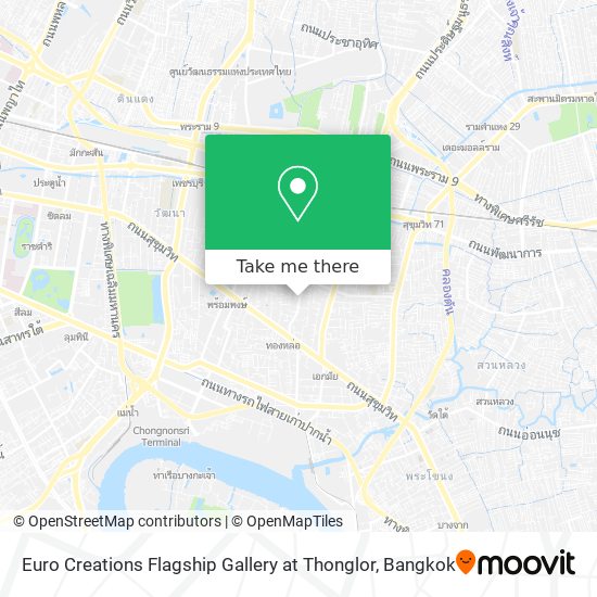 Euro Creations Flagship Gallery at Thonglor map