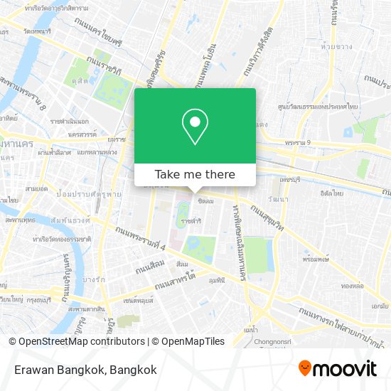 Erawan Bangkok map