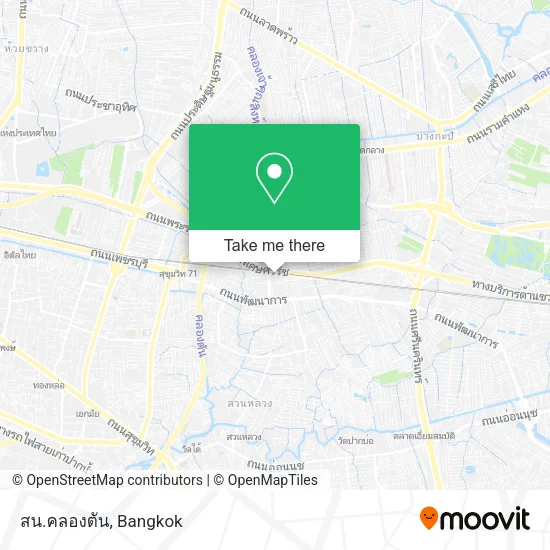 สน.คลองตัน map