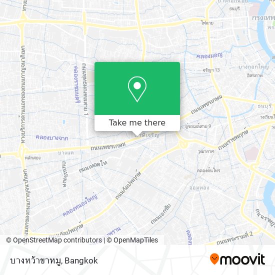 บางหว้าขาหมู map