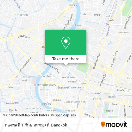 กองพลที่ 1 รักษาพระองค์ map
