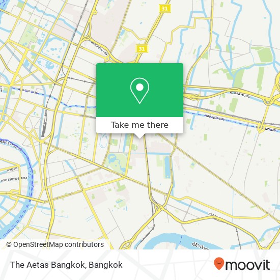 The Aetas Bangkok map