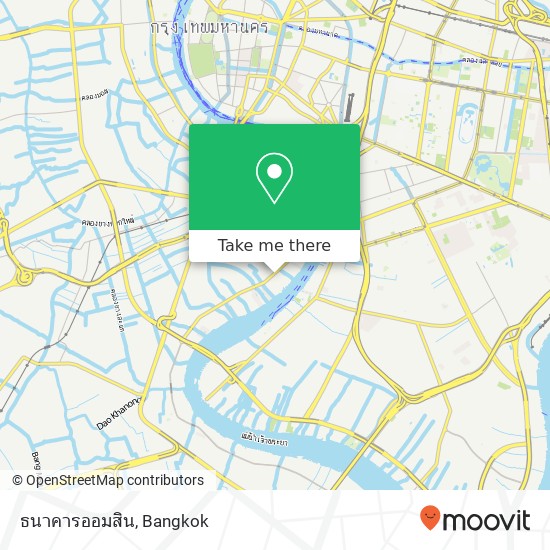 ธนาคารออมสิน map