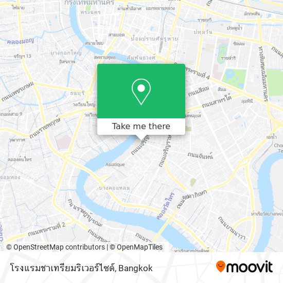 โรงแรมชาเทรียมริเวอร์ไซด์ map