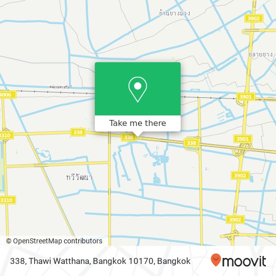 338, Thawi Watthana, Bangkok 10170 map