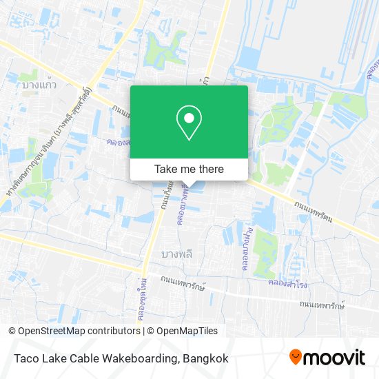 Taco Lake Cable Wakeboarding map